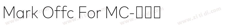 Mark Offc For MC字体转换 Mark Offc For MC字体转换